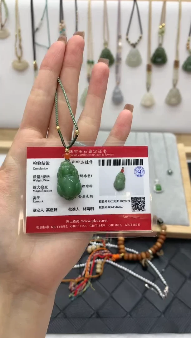 【闪购商品】和田玉颈饰未镶嵌貔貅4