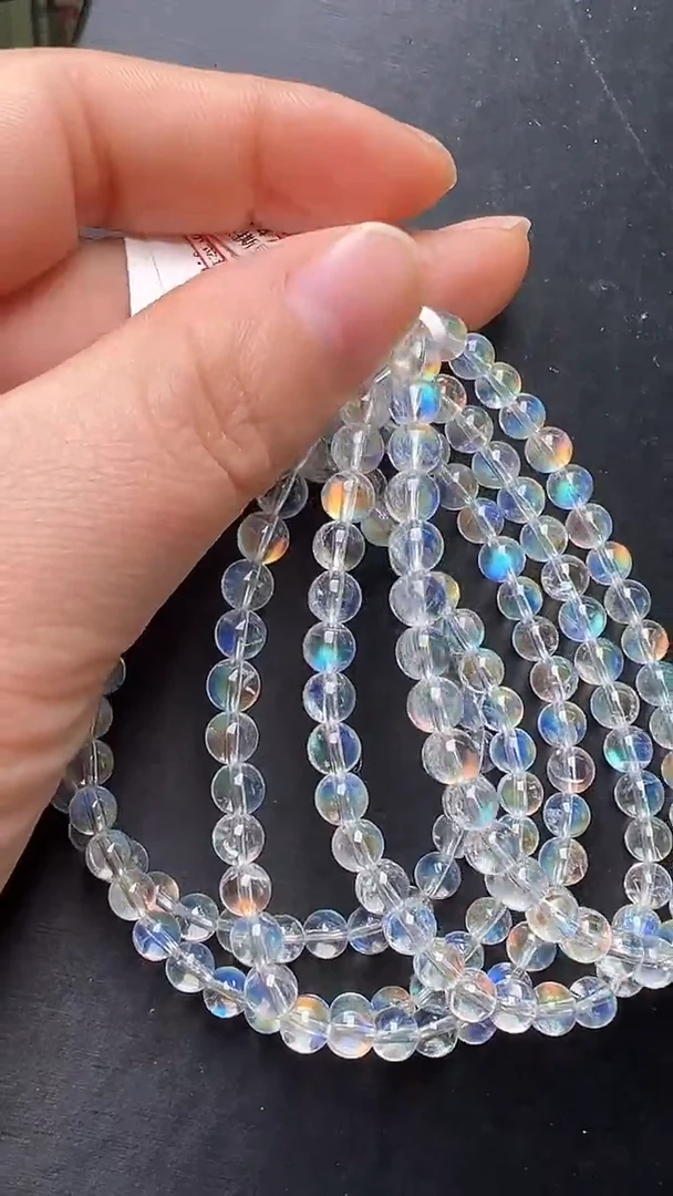 未镶嵌手串月光石多样性发一 马岛月光手串5m+  M57473X