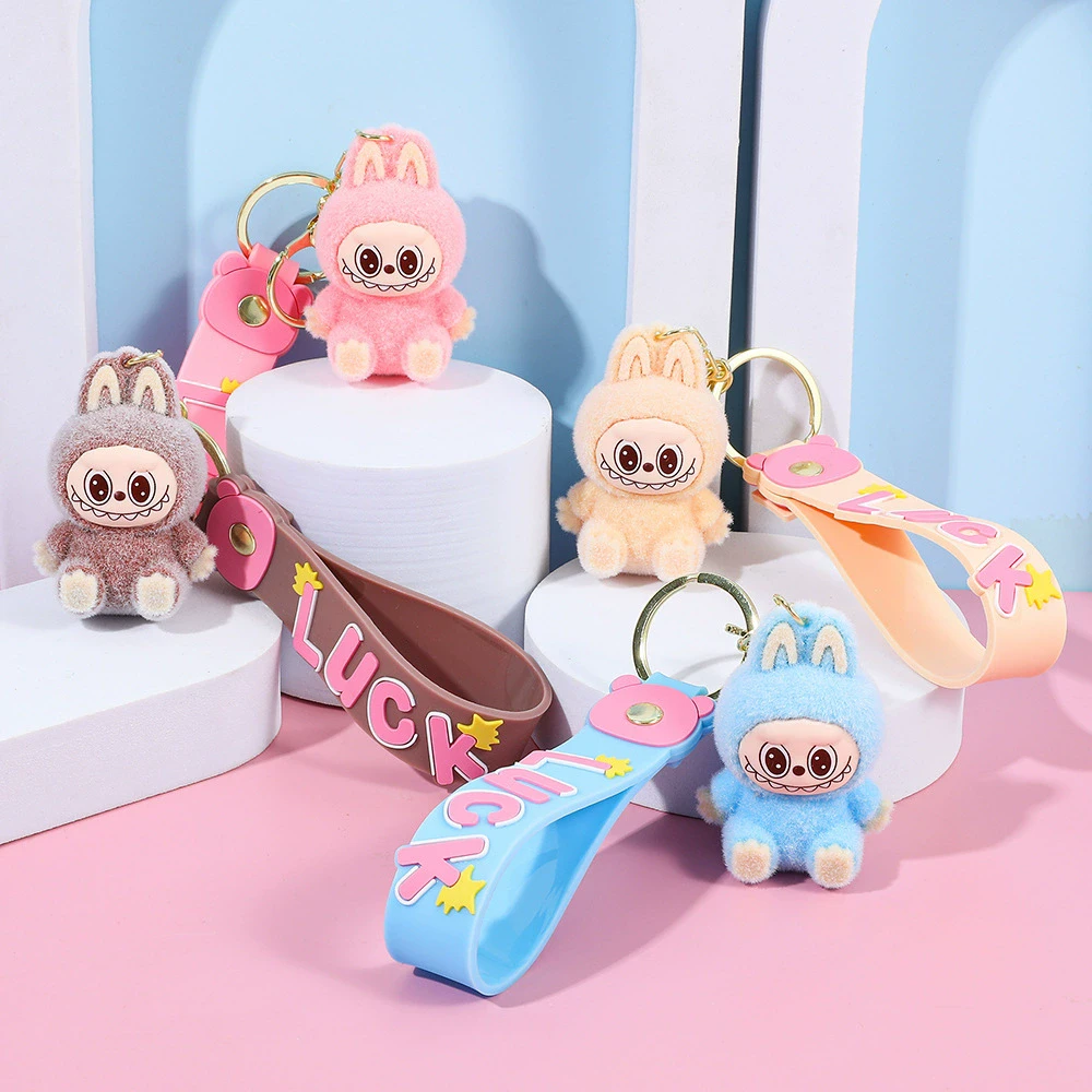 可爱卡通包包挂件小玩偶书包挂件植绒玩偶手机挂饰钥匙链手机挂绳