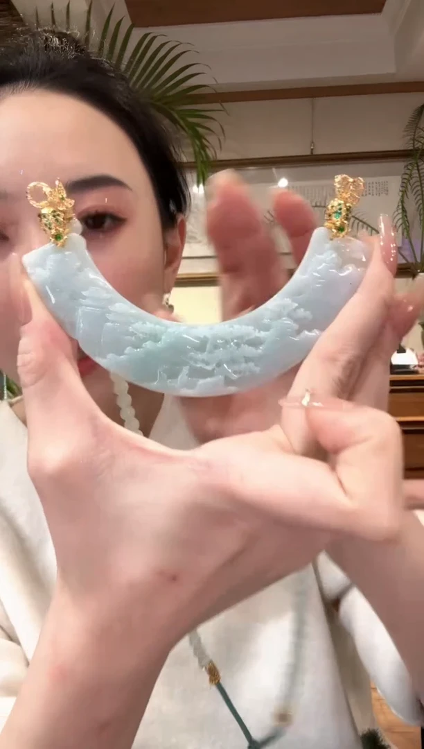 【闪购商品】翡翠颈饰未镶嵌国风