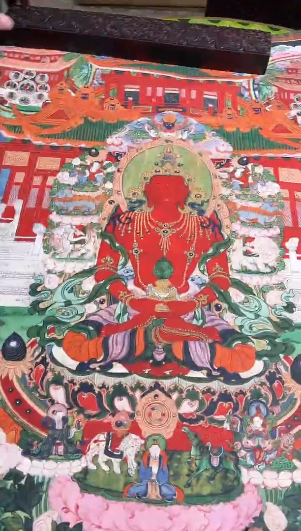 卷轴画 路路的唐卡tk160