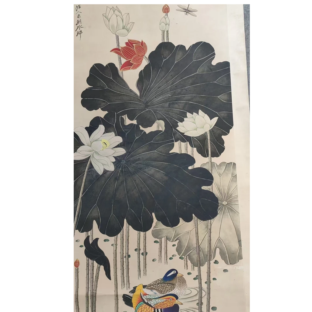 张  花鸟立轴138/67