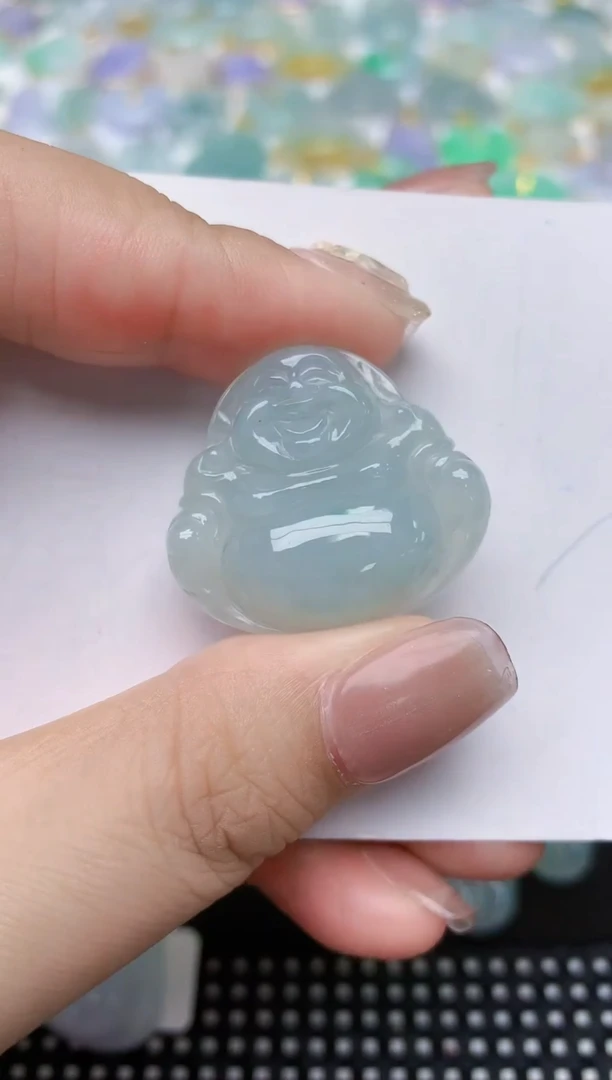 翡翠未镶嵌颈饰天然缅甸A货翡翠