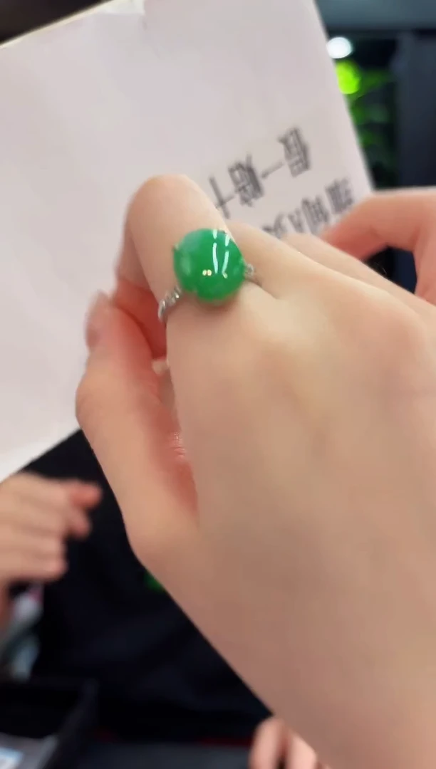 未镶嵌戒指翡翠 缅料A货/支持复检/一件