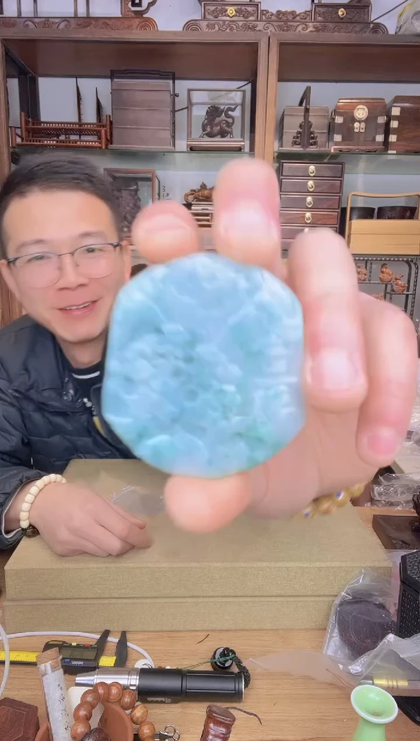 【闪购商品】乌木类书架592偏绿山水牌