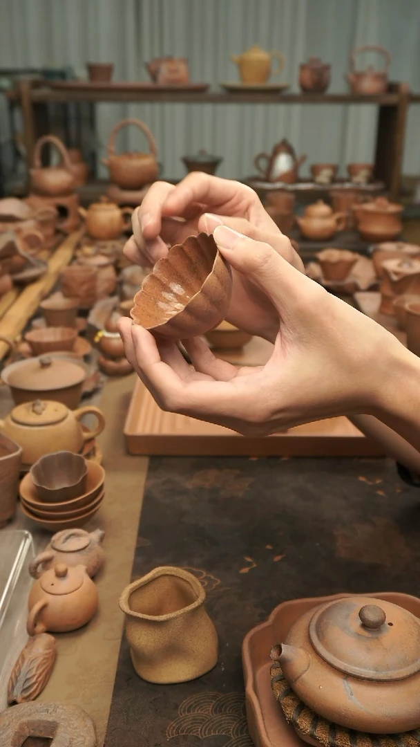 老岩泥原矿料老岩泥  花神杯主人杯80ml