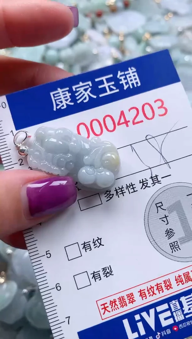 颈饰未镶嵌翡翠4203
