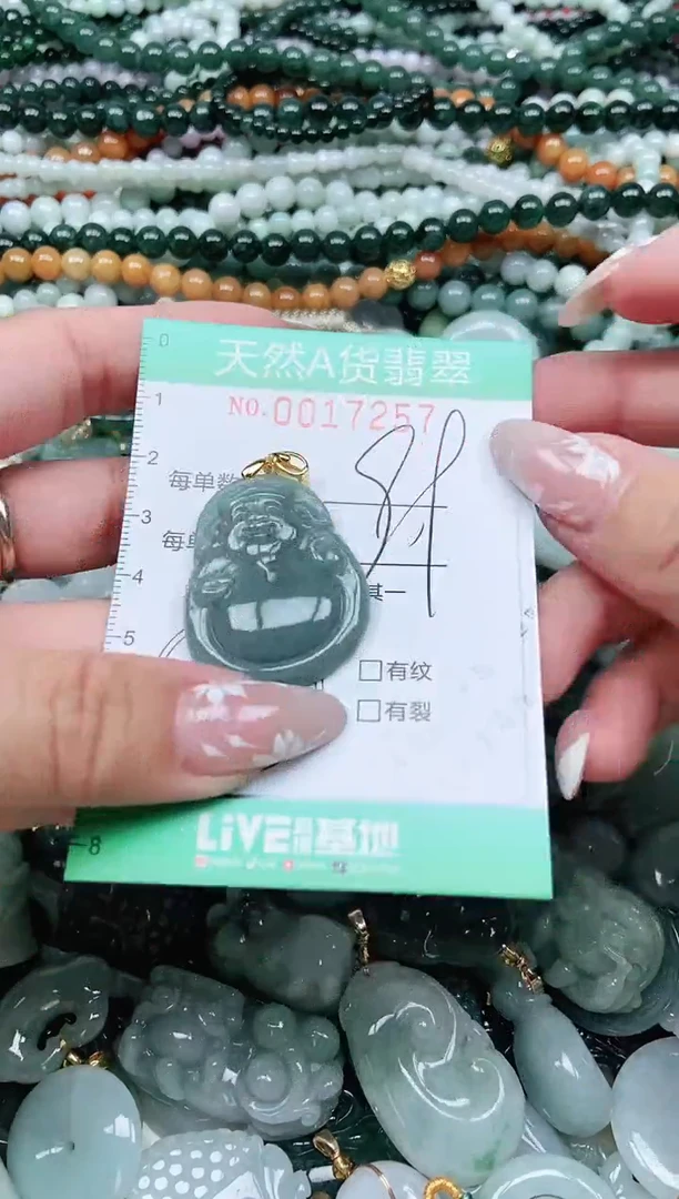 颈饰未镶嵌翡翠翡翠