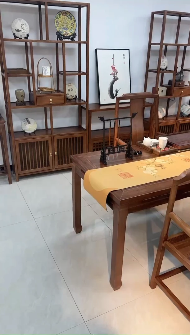 木（非红木类）张生老板专拍墨韵博古架一对