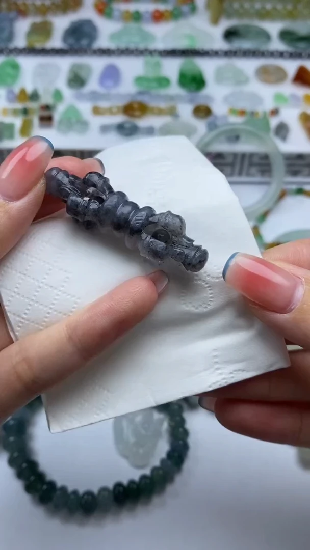 未镶嵌定制翡翠毛货定制不退不换