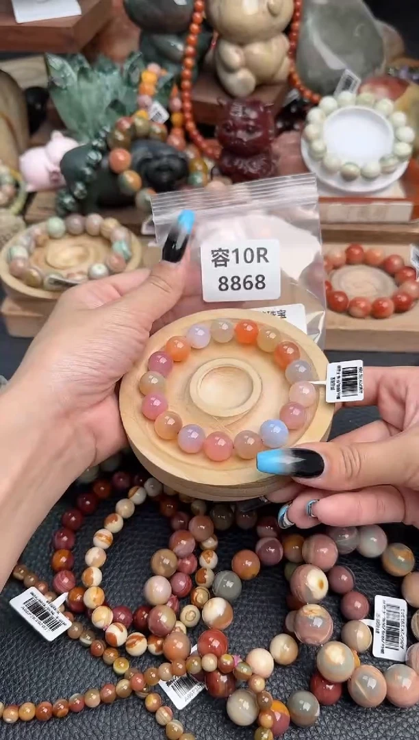 【闪购商品】石英质玉手链未镶嵌10R8868