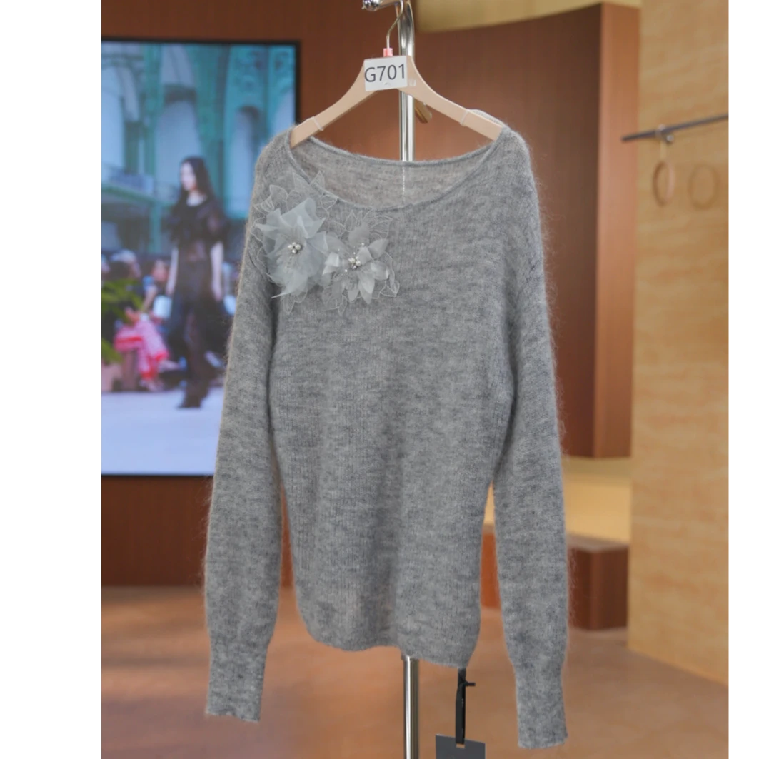 G701秋冬针织毛衣百搭气质时尚女装1.4