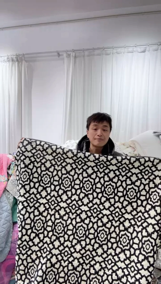 棉230*250纯棉床盖88号微瑕