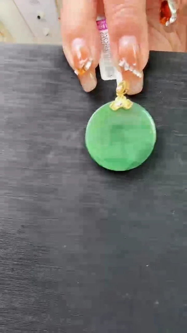【闪购商品】和田玉吊坠银S925镶嵌吊坠