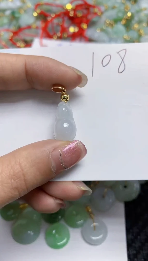 【闪购商品】翡翠颈饰合金  天然A货翡翠