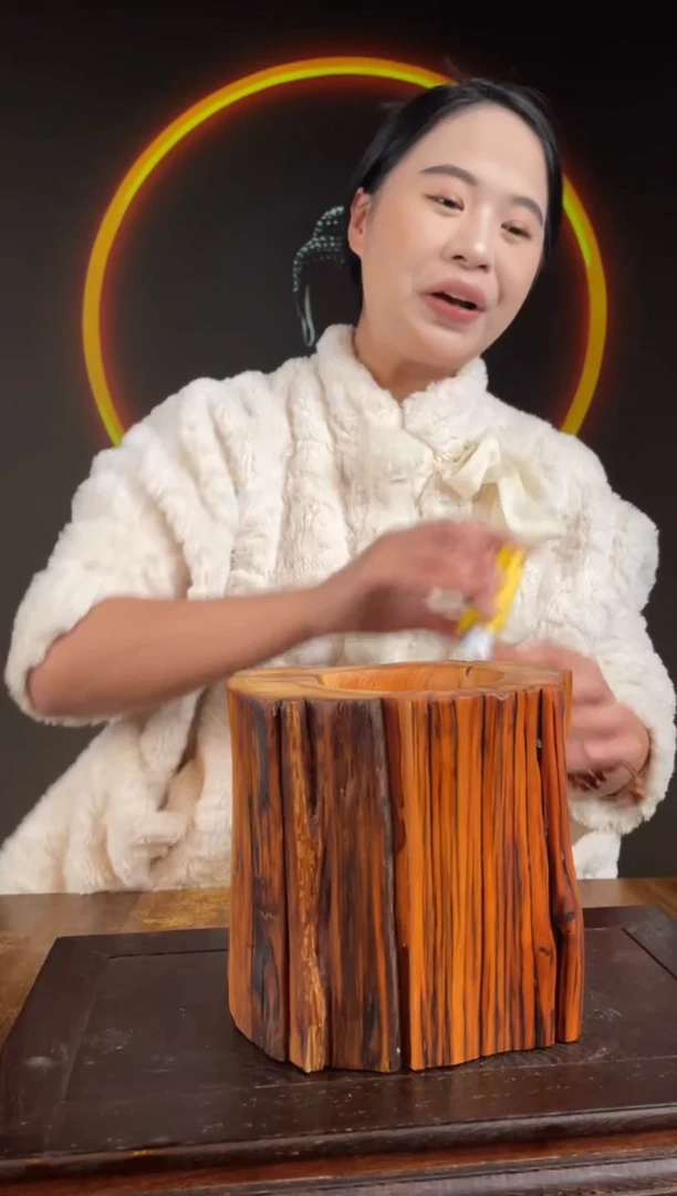 柏木（崖柏）手工摆件,先抢先得! 编号:99