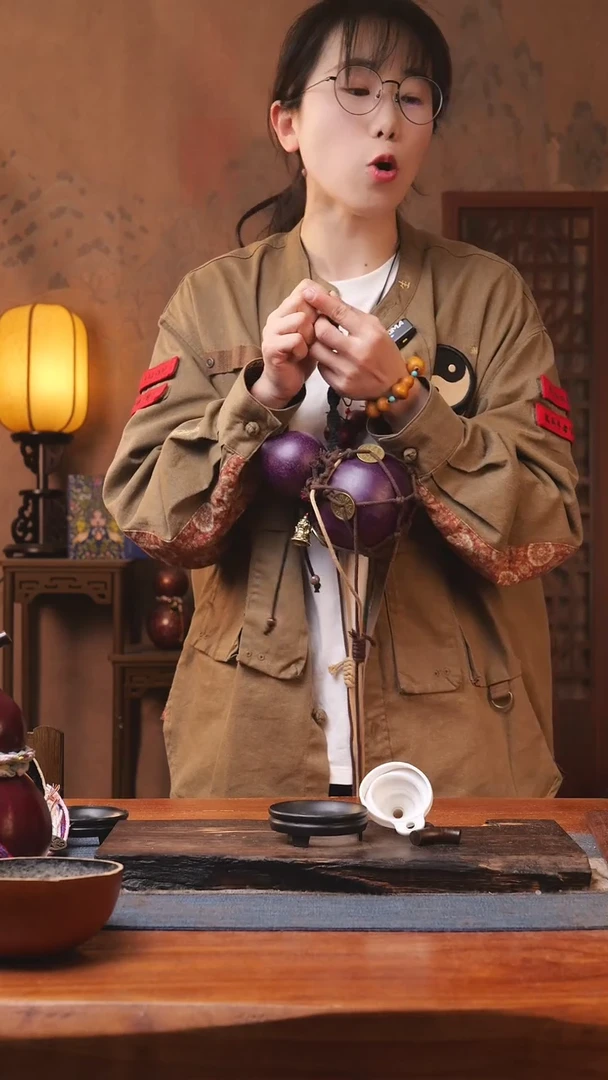 【闪购商品】240S号精品大漆葫芦防腐防渗装水茶酒