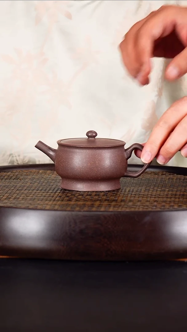 茶壶紫砂成进窑 宫灯92 天青泥 140毫升