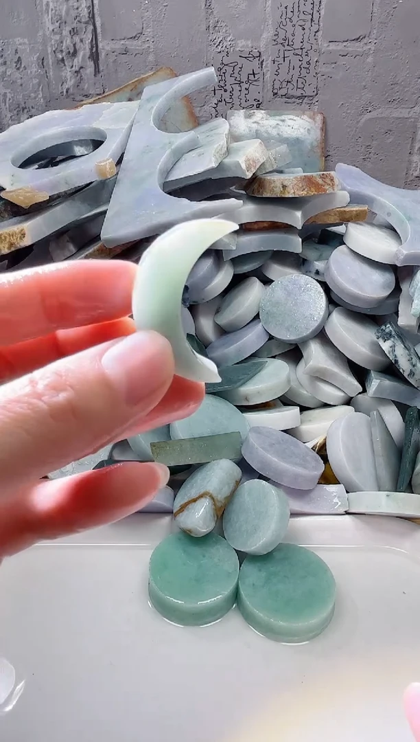 裸石翡翠天然翡翠A货石 南 736