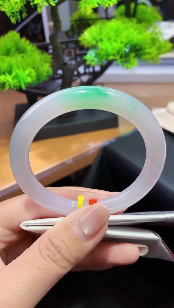 未镶嵌手镯翡翠k1天然A货缅甸翡翠56