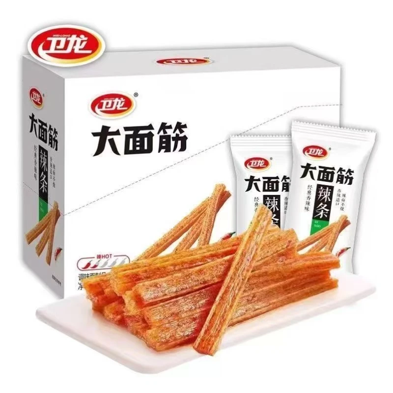 卫龙大面筋 分享装 480g*2盒 香辣味