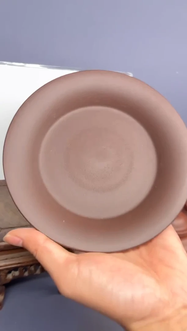 茶壶紫砂台西紫泥 壶承