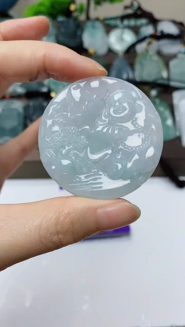 翡翠未镶嵌颈饰多样性一件发货