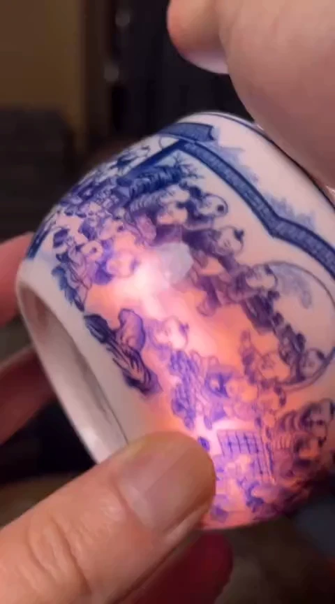 摆件景德镇陶瓷青花摆件18