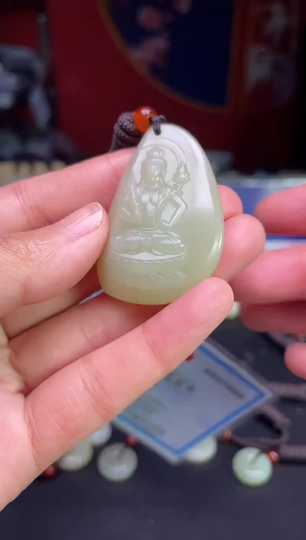 颈饰未镶嵌和田玉123