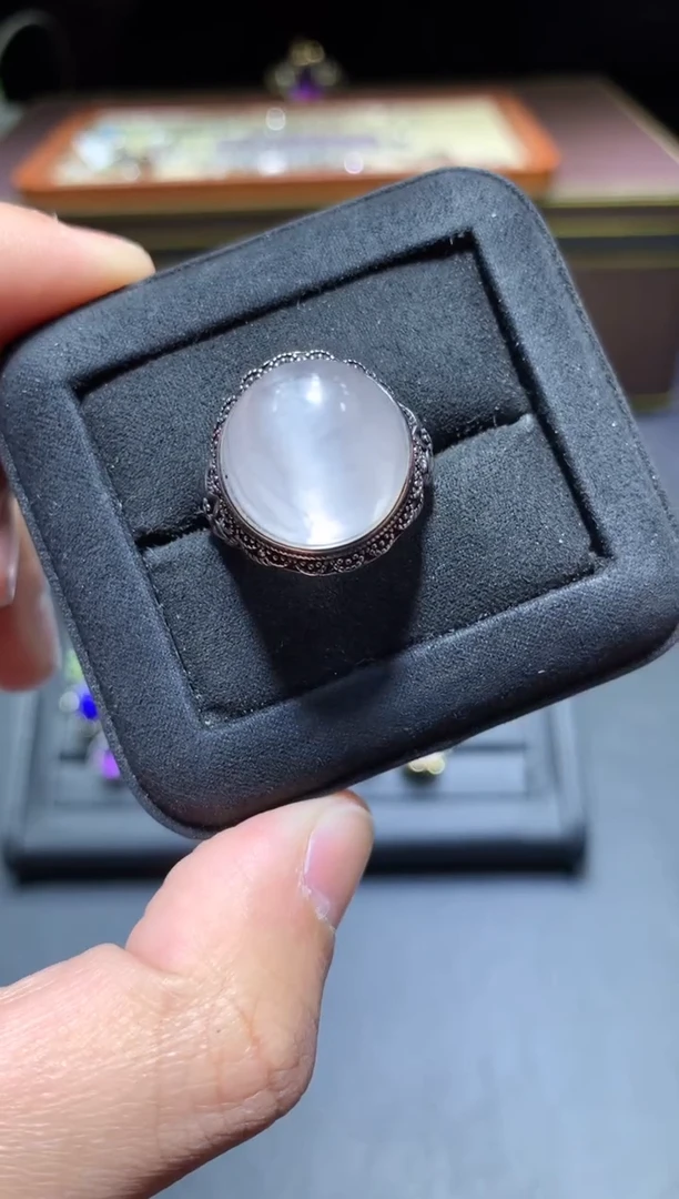 【闪购商品】锂辉石戒指未镶嵌H35