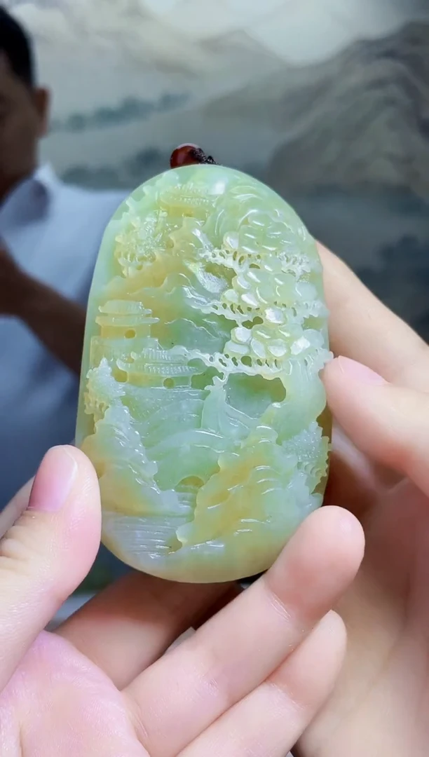 颈饰未镶嵌和田玉1