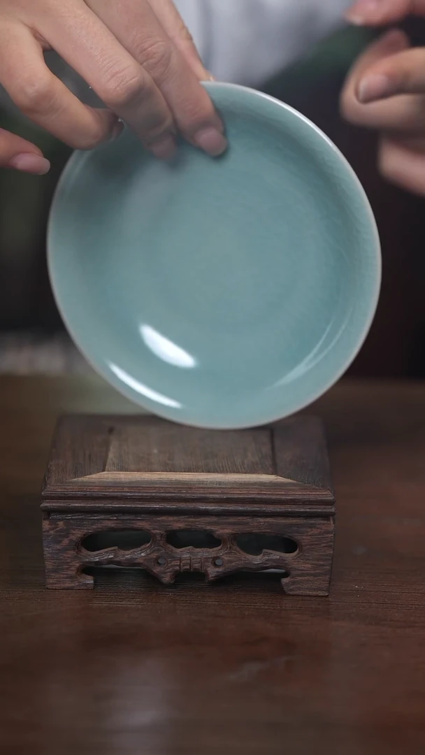 【闪购商品】清凉寺原产地仿古釉小盘子