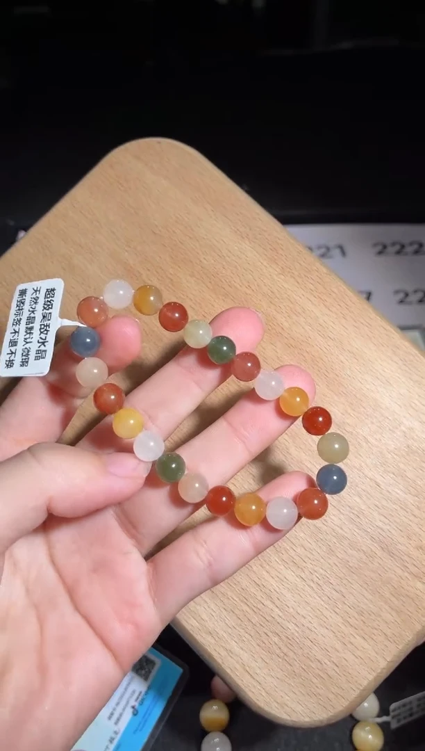 未镶嵌手链水晶217号多样性发一Z 8+