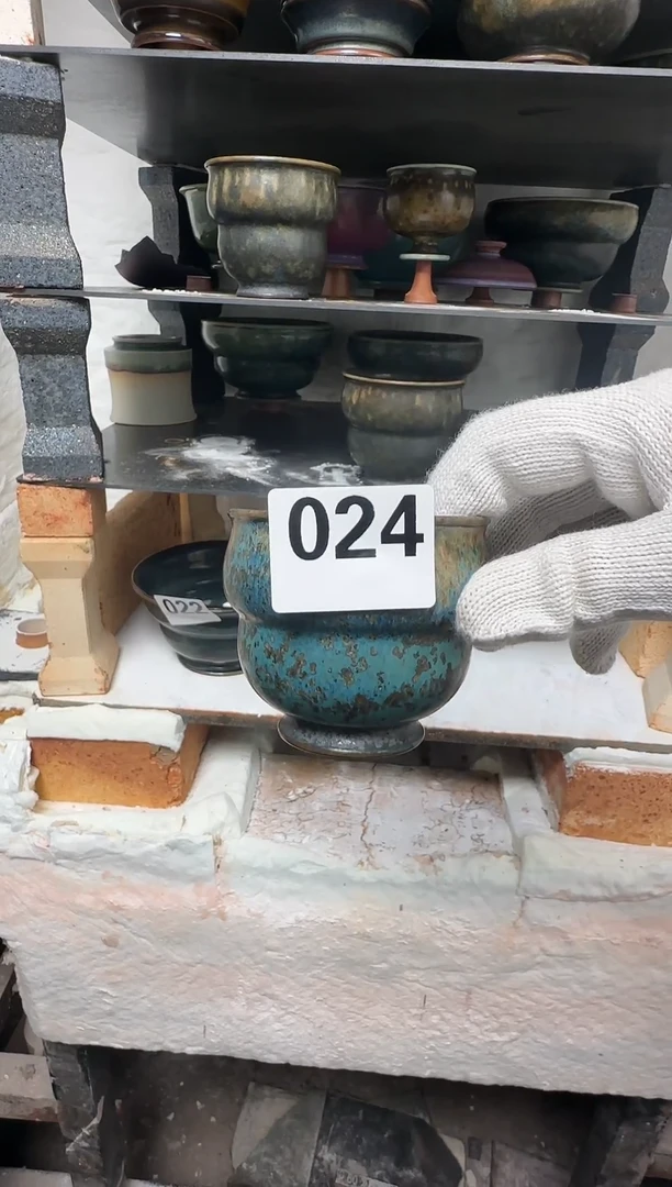 杯子钧瓷?****?蘭山窑手作器物024全品