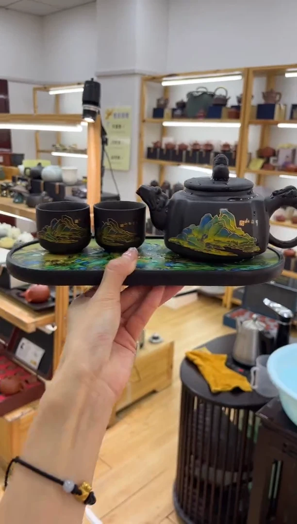 【闪购商品】大白茶具高端紫砂