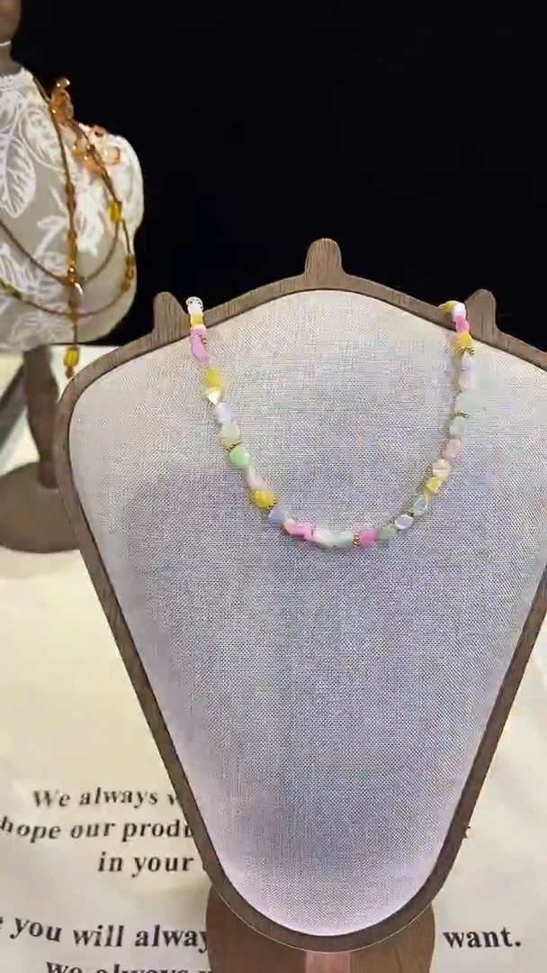 项链钛钢淡水珍珠886