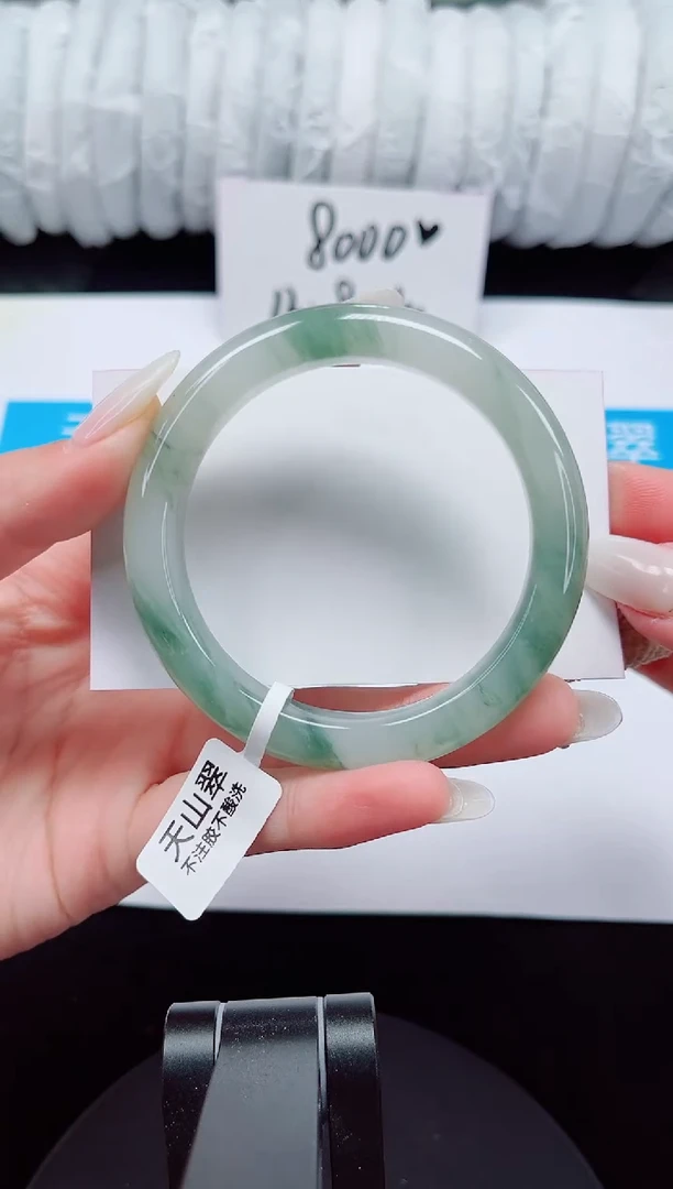 未镶嵌手镯石英质玉156-54/55