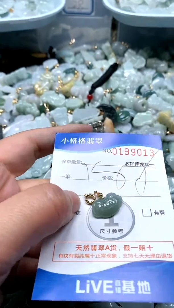 【闪购商品】翡翠颈饰未镶嵌闪购商品0199013