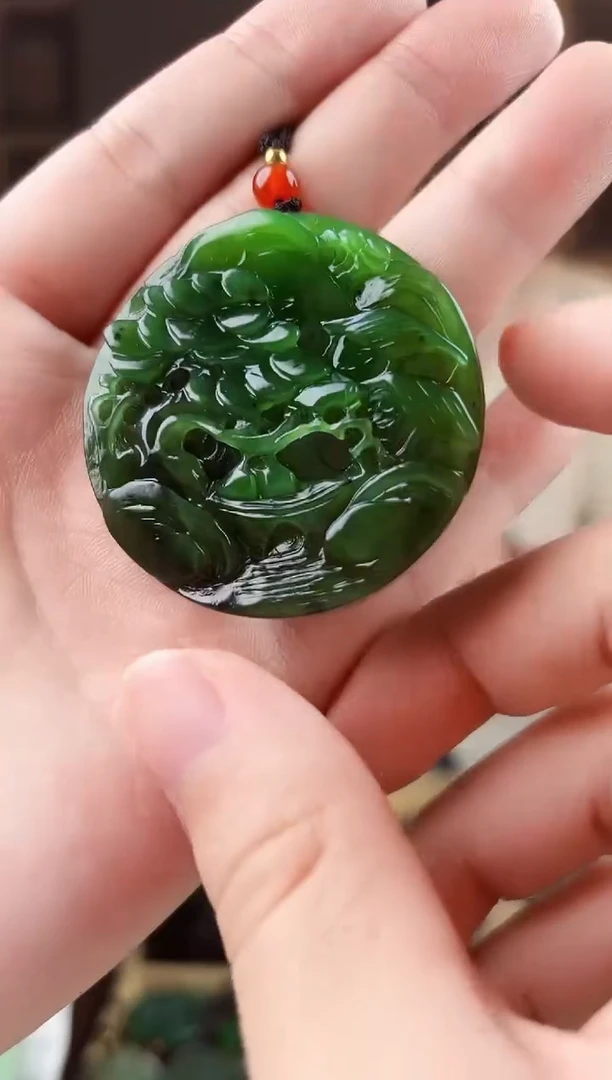 颈饰未镶嵌和田玉拍一发一，多样性发货