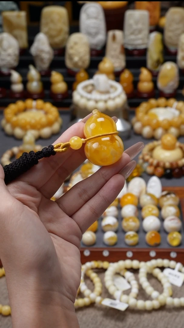 手链琥珀未镶嵌原矿天然琥珀蜜蜡
