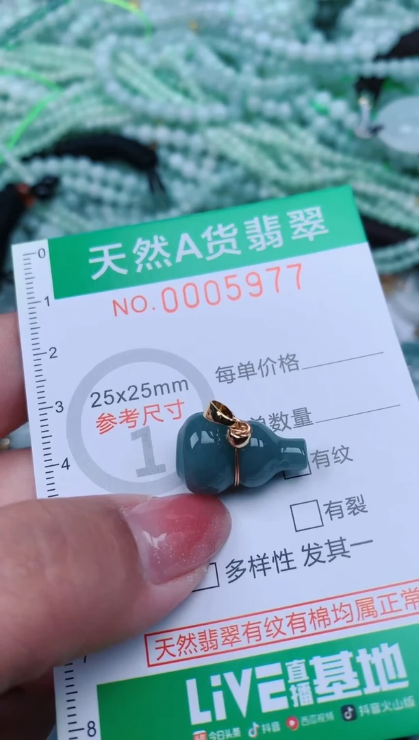 【闪购商品】翡翠颈饰未镶嵌.0005977