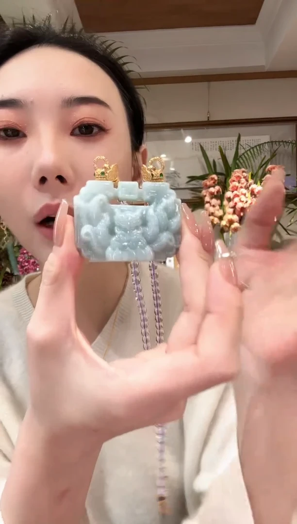 【闪购商品】翡翠颈饰未镶嵌国风