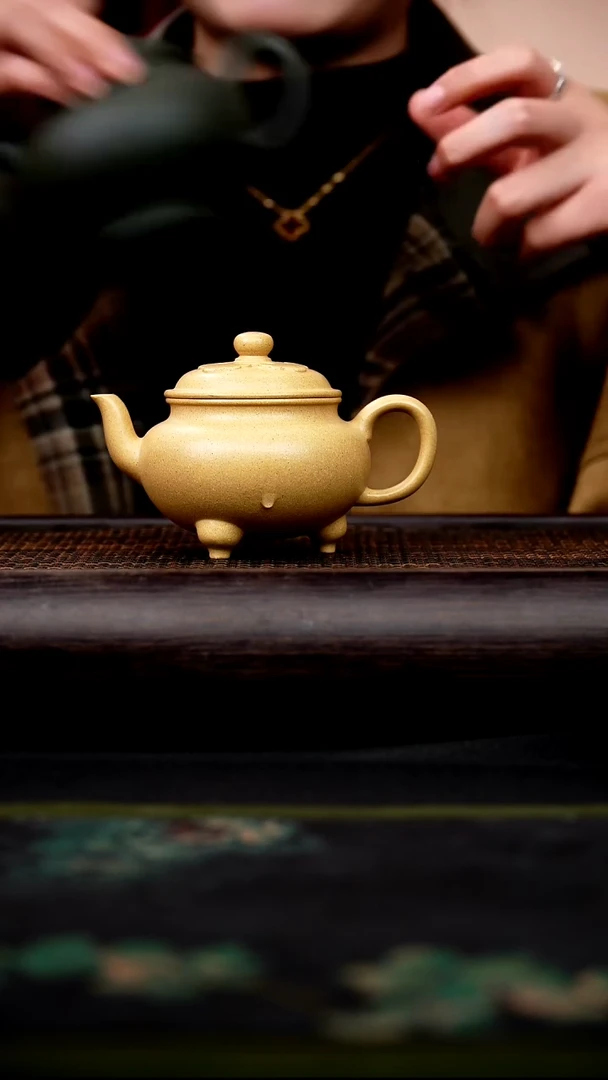 茶壶紫砂本山绿 大彬如意