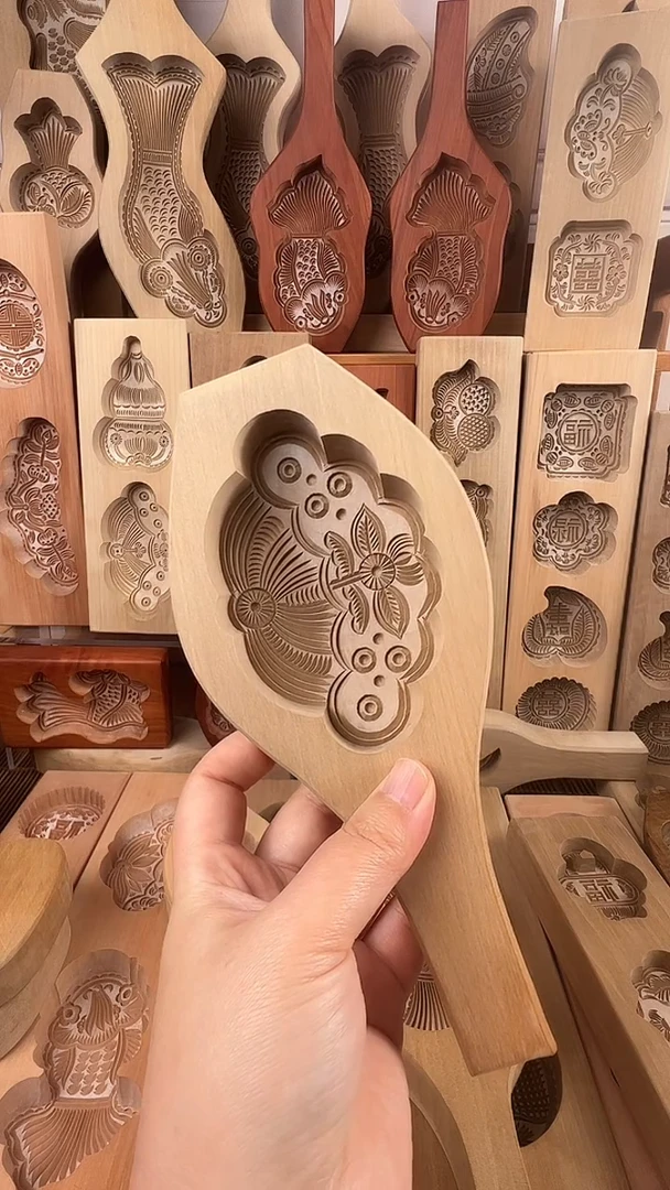 梨木木雕款魅**使莲子极致款