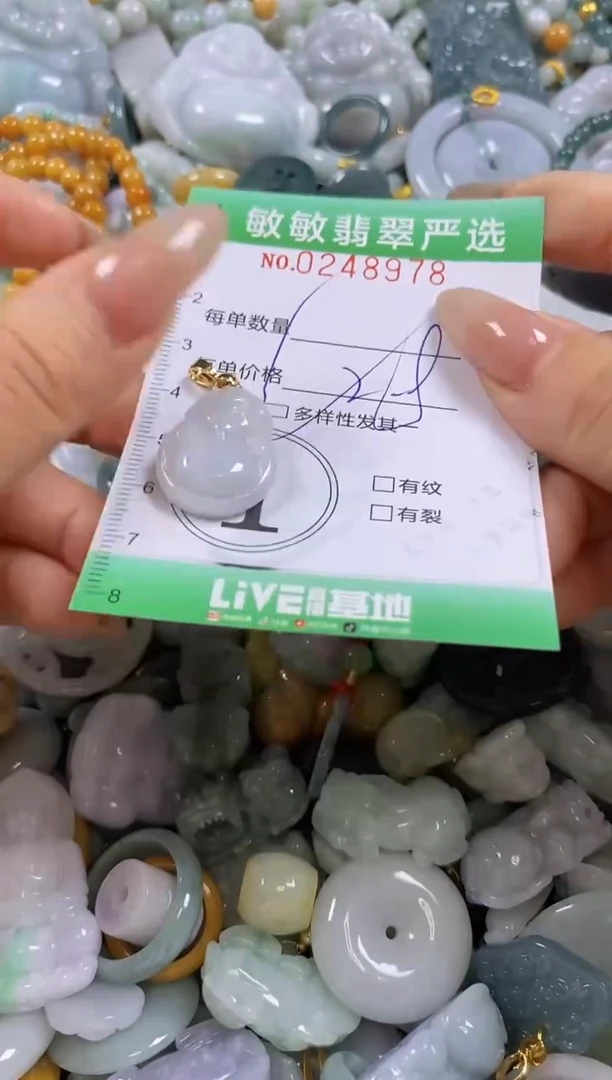 翡翠未镶嵌颈饰闪购0248978多样性发其一