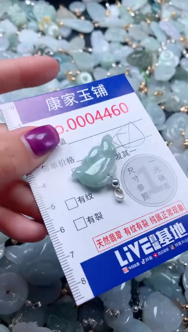 颈饰未镶嵌翡翠4460