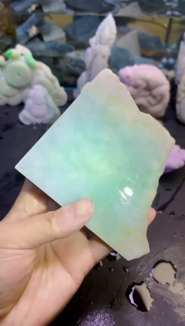 翡翠挂件未镶嵌天然翡翠063