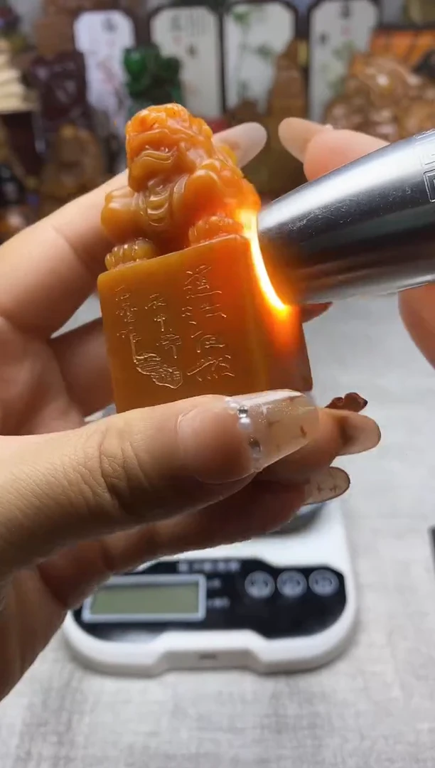 寿山石印石纯天然石料