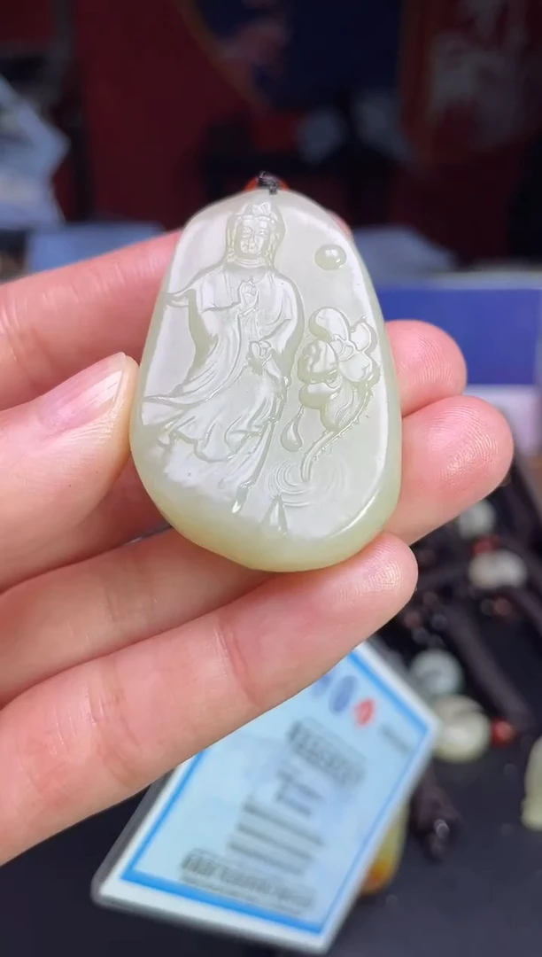 颈饰未镶嵌和田玉123