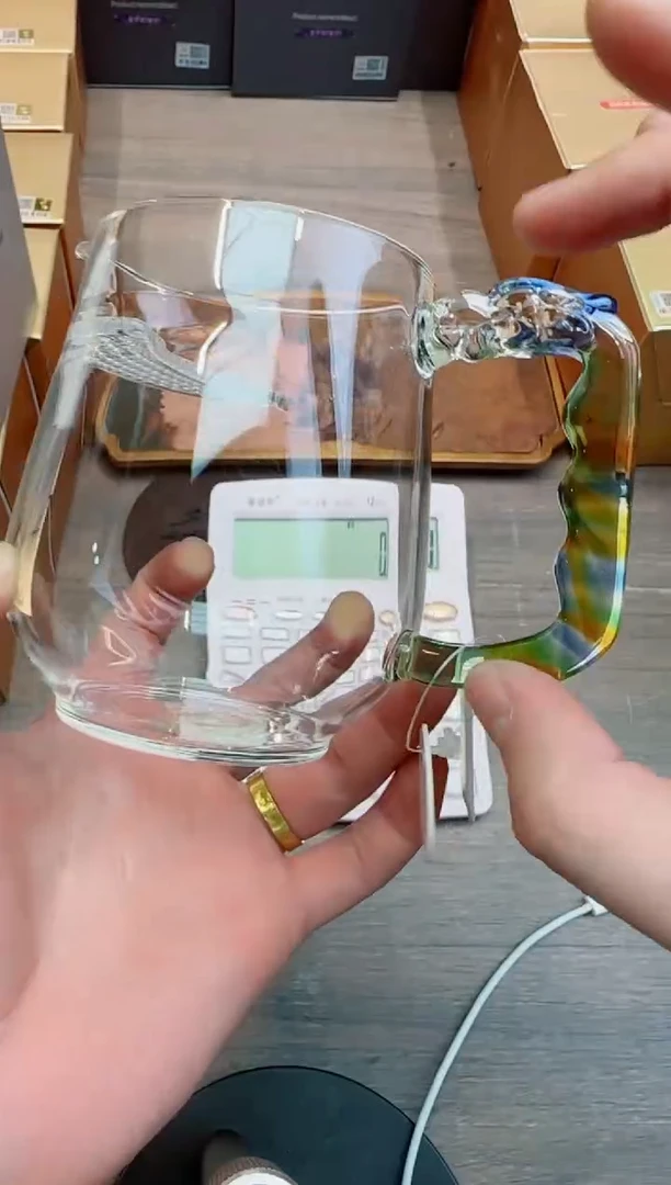 风谜金标隆悦茶海透明+茶巾+杯垫